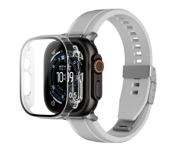 AmazingThing Radix z etui Apple Watch UItra 3 49 mm clear - 1483853 - zdjęcie